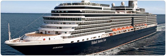 Deck Plan for the Eurodam Cruise Ship